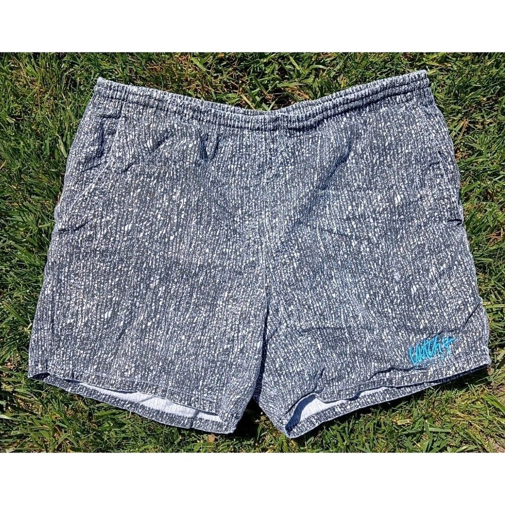Vintage With It Sports Gray Speckled Athletic Shorts Y2K Lounge Gym Streetwear